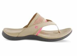 NEW FLEXUS women's portofino sandals in taupe
